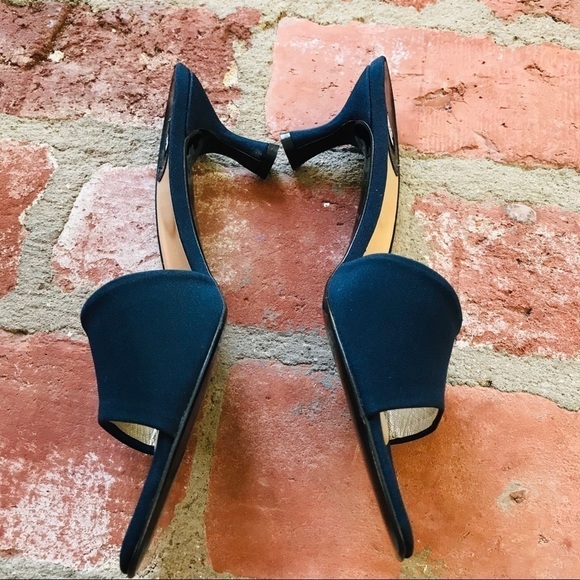 Stuart Weitzman Blue open toed heels size 8.5 AA - Picture 4 of 8